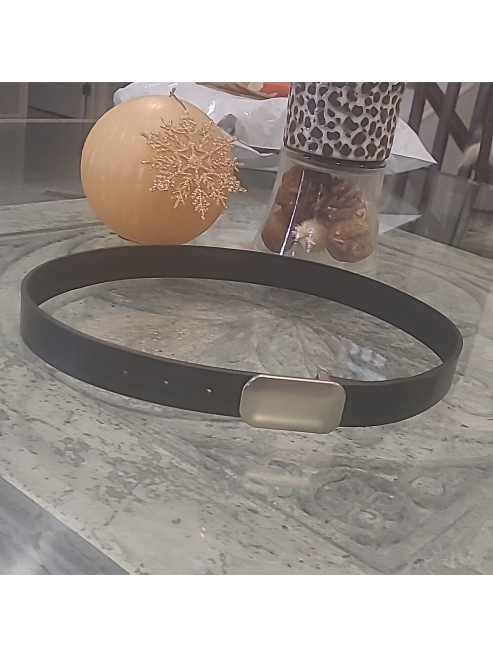 MEN'S LEATHER BELT 33